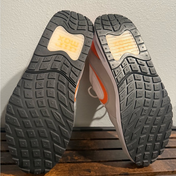 Orange & Beige Men's Athletic Sneakers - Picture 3 of 4